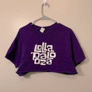 Cropped Lollapalooza T-Shirt
